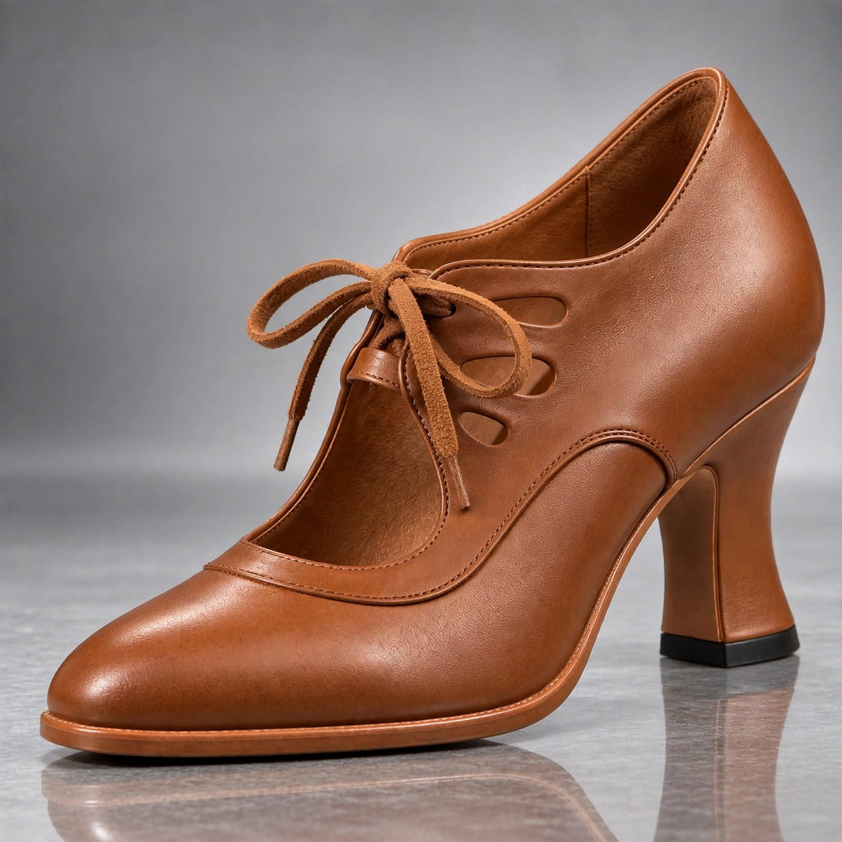 Tacones con Cordones Diagonal