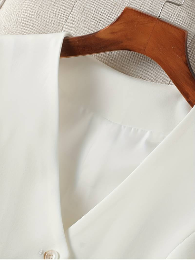 Chaleco Elegante para Hombre con Botones y Escote en V